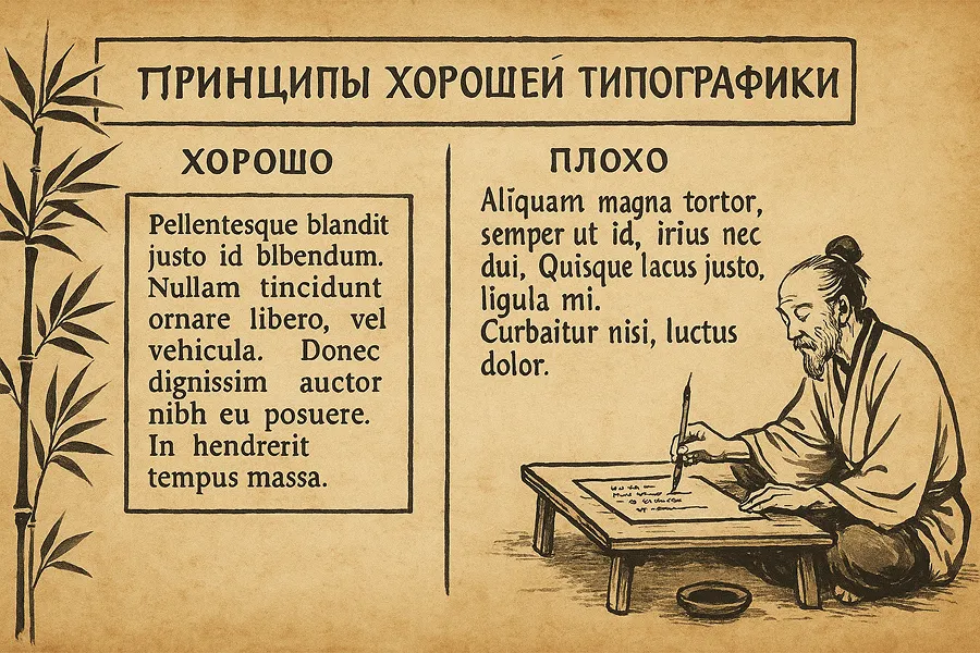 Ошибки в типографике